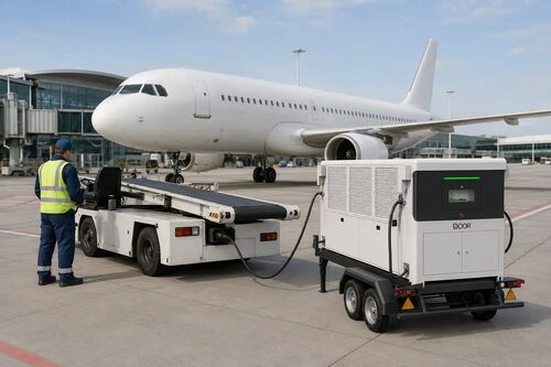 Mobile Charging for Airport Ground Support Equipment