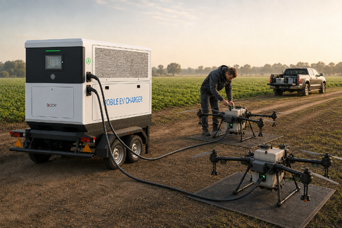 Field Energy for Agricultural Drone Operations