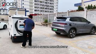 ? ? Door mobile charging robot: A one-stop solution for mobile charging of new energy vehicles.