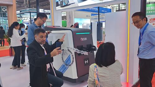 Latest company news about Door Shines at the 2025 Shenzhen International Charging & Battery-Swap Expo