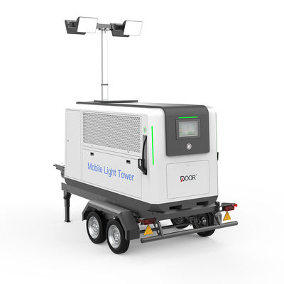 quality Outdoor 2kW Portable Light Tower Generator 180KW Charging Station Mobile Light Tower factory