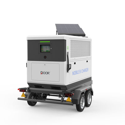 quality 180KW 210KWH Mobile EV Charging Solutions Mobile Charger EV With PV Photovoltaic Panels factory