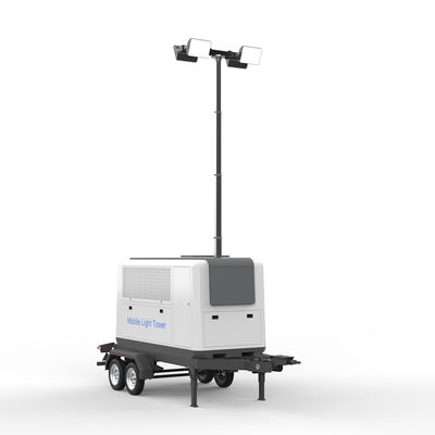 Good price 4000W 150000LM Mobile Led Lighting Tower AC Input 135Kw Portable Generator Lights online