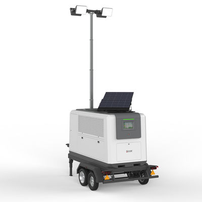 Good price 4KW Mobile Light Tower 150000LM IP54 Portable Generator Light Tower online