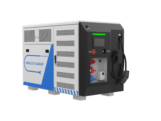 Good price 100KW Mobile EV Charging Station 170A Portable Emergency EV Charger For Trucks Vans online
